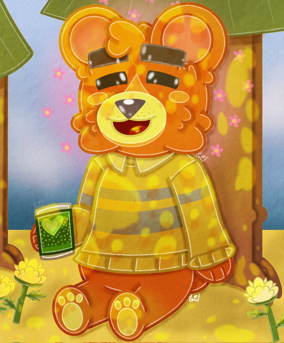 squee_squoo's tweet photo. Teddy!! Teddy has recently become one of my favorite Animal Crossing villagers! Not only because he's super cute, but also because he shares a name with one of my cats!
#AnimalCrossingNewHorizons #acnh #AnimalCrossing #animalcrossingart #acnhteddy #Nintendo #NintendoSwitch https://t.co/cECcX0oFfq