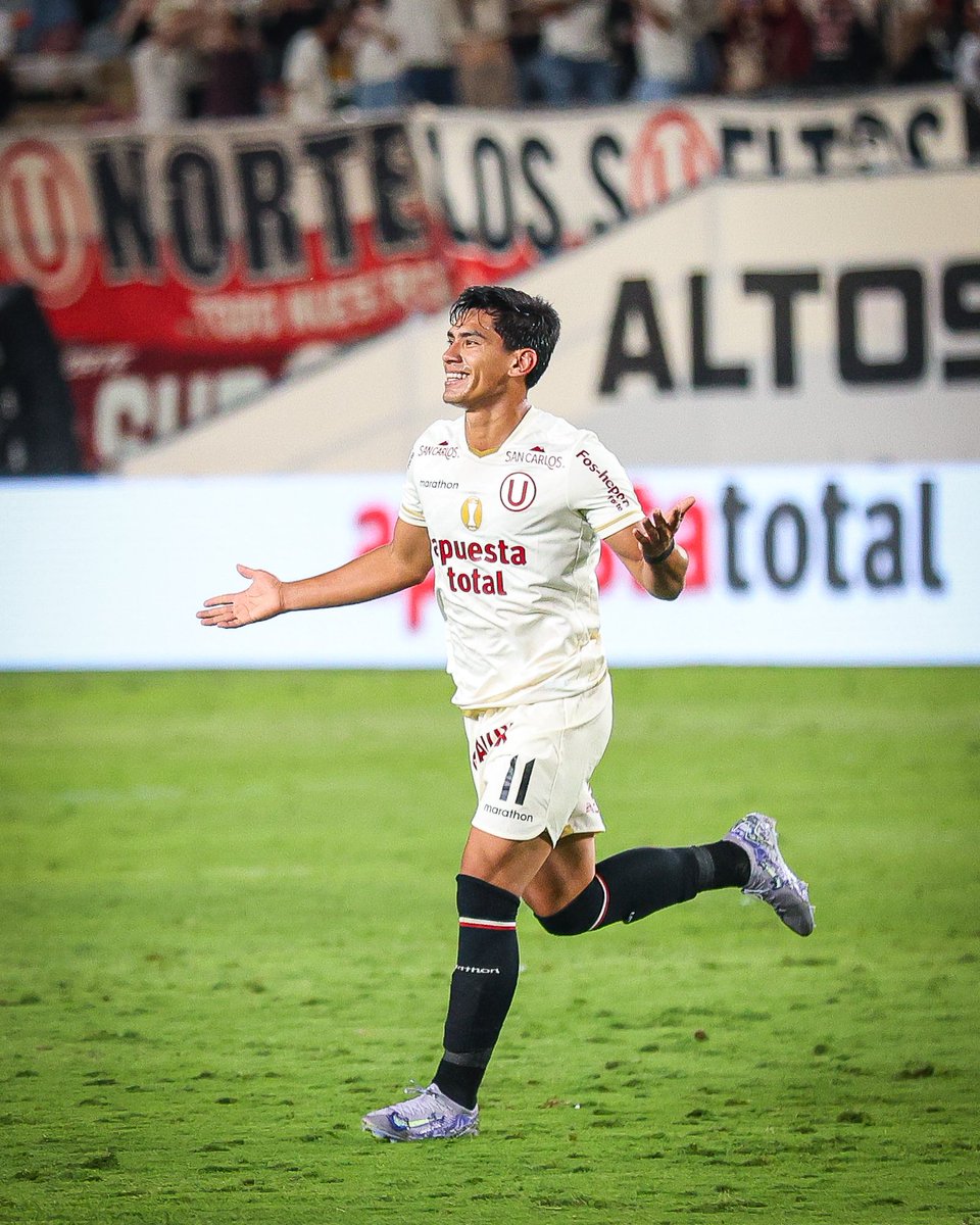 100xcientoftl's tweet photo. ¡𝗥𝗘𝗠𝗢𝗡𝗧𝗔𝗗𝗔 𝗬 𝗚𝗢𝗟𝗘𝗔𝗗𝗔 𝗖𝗥𝗘𝗠𝗔!🔥🟡🔴
Universitario🇵🇪 le remontó el partido a Melgar🇵🇪 y terminó en GOLEADA de 4-1, en un partido clave por el Torneo Apertura de la Liga1🏆🇵🇪.
Los "cremas" se ponen a un punto de los "rojinegros".

#Liga1 #UNIMEL https://t.co/eoa7FnUh1u