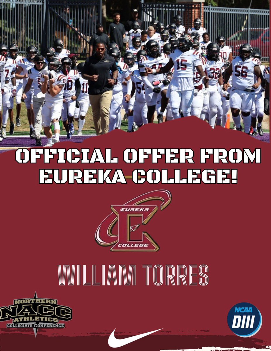 Will#1 (@_will1k_) on Twitter photo After a great conversation with <a href="/CoachThourogood/">Coach Thourogood</a> blessed to receive an offer from Eureka college
<a href="/DionJordan96/">Dion Jordan</a> <a href="/coachHoggard/">Jon Hoggard</a> <a href="/trainwrecker_62/">Dwayne Wallace</a> <a href="/starks94/">Coach Starks</a> After a great conversation with <a href="/CoachThourogood/">Coach Thourogood</a> blessed to receive an offer from Eureka college
<a href="/DionJordan96/">Dion Jordan</a> <a href="/coachHoggard/">Jon Hoggard</a> <a href="/trainwrecker_62/">Dwayne Wallace</a> <a href="/starks94/">Coach Starks</a>