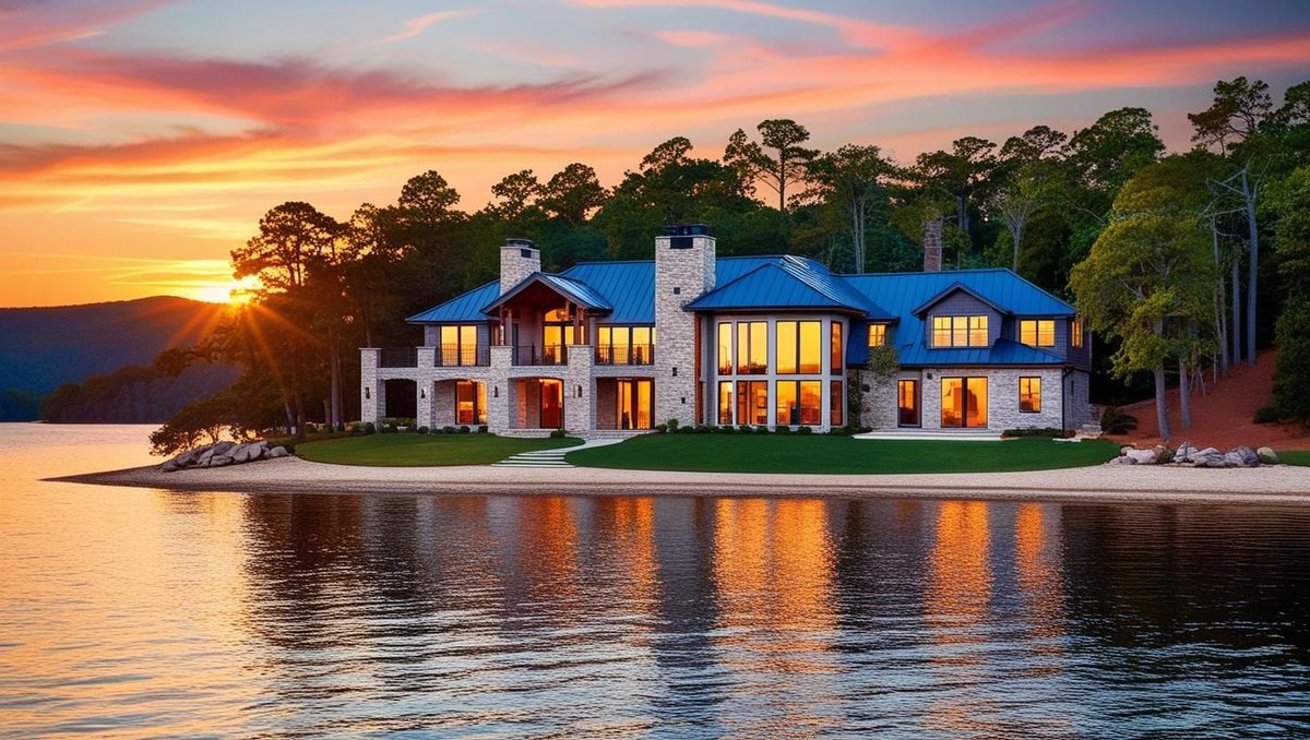 chadbprice's tweet image. Seneca’s lakefront properties are a 2025 goldmine. Custom builds here promise value and appeal. #SenecaSC #RealEstateTrends