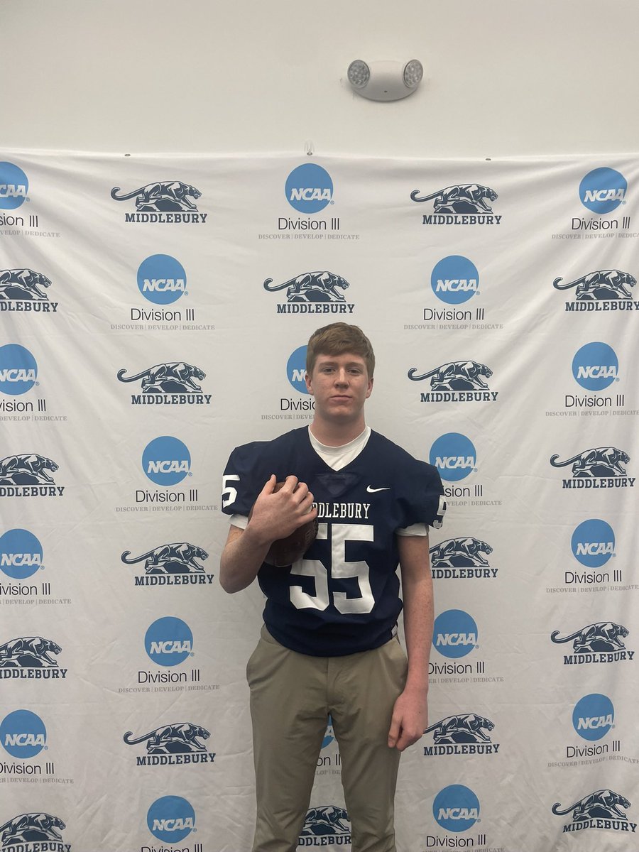 Jack Casey (@jackcasey_23) on Twitter photo Thank you for the great Prospect Day visit <a href="/MiddFBMandigo/">Doug Mandigo</a> <a href="/MiddCoachCaputi/">David Caputi</a>. Had a great time learning about Middlebury football and touring the campus. Thank you for the great Prospect Day visit <a href="/MiddFBMandigo/">Doug Mandigo</a> <a href="/MiddCoachCaputi/">David Caputi</a>. Had a great time learning about Middlebury football and touring the campus.
