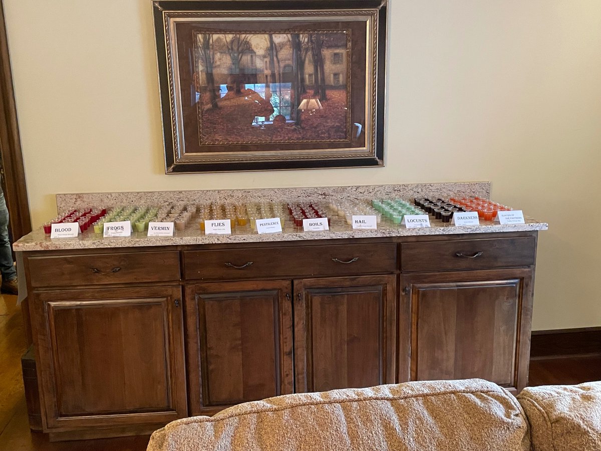 This year's Ten Plagues of Cocktails was a huge success.