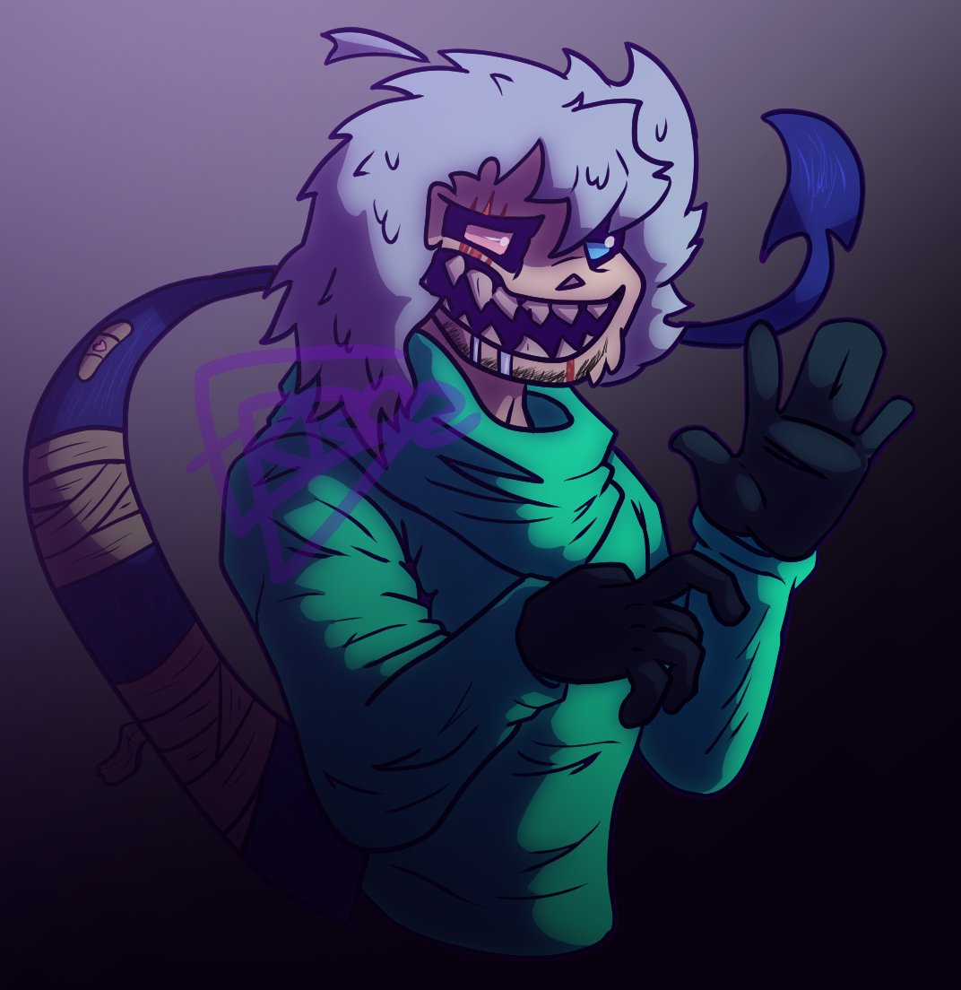 // [The art is a bit old, but it does reflect his current design pretty well. still need to redraw it, though-]