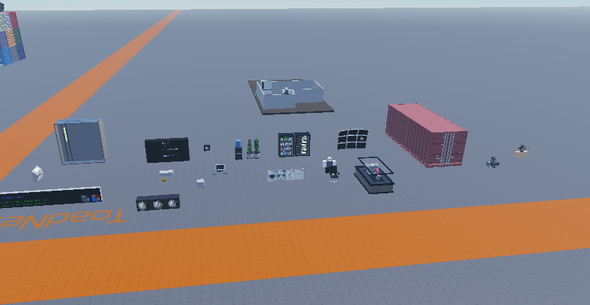 NesaToad's tweet photo. My fellow devs have been yelling at me about how much I've contributed to the asset place, so it's time to lock in, a model a day https://t.co/T9dQkAoFUo