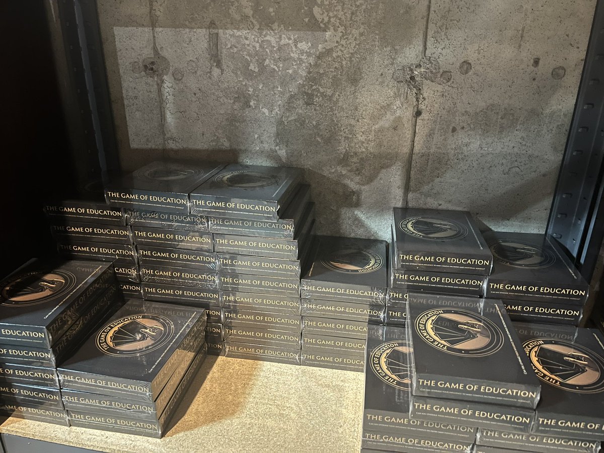 “You’d think they had wings the way they’re flying off the shelves…”

Get yours before the next shelf restock.
🎯 thegameofeducation.com/store