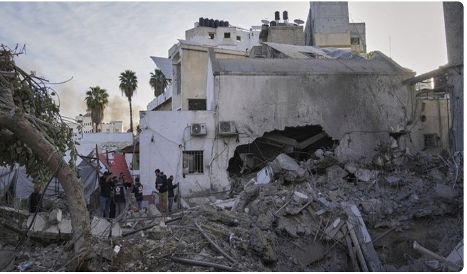 CollinsDuncan4's tweet photo. ￼

This is the last article you can read this month You can read more article this month You can read more articles this month Sorry your limit is up for this month ISRAEL bombed the al-Ahli hospital in Gaza City yesterday, the last major hospital providing critical healthcare https://t.co/uAaiRItgoY