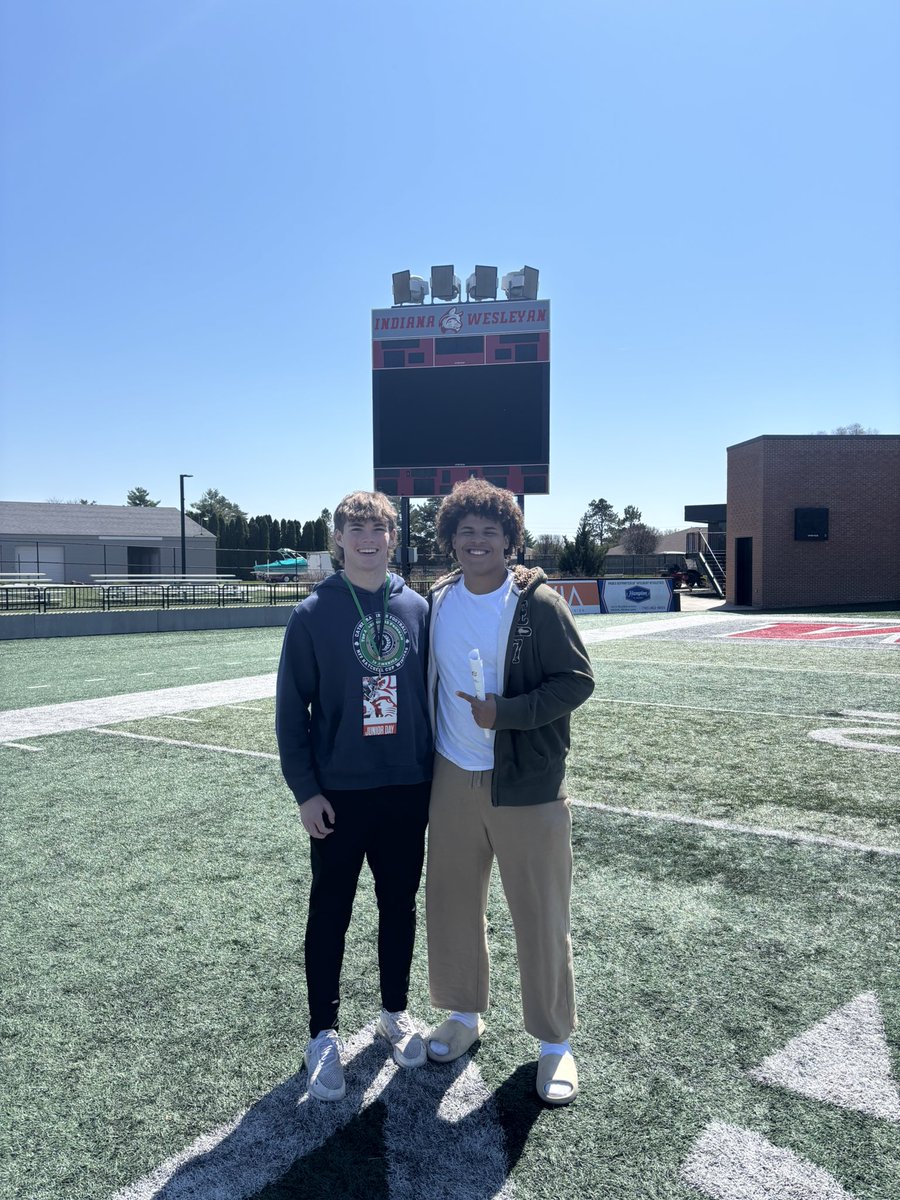 Nathan Van Vierzen (@natevv_26) on Twitter photo Had a great time this weekend at <a href="/IndWesleyan_FB/">Indiana Wesleyan FB</a> thank you <a href="/CoachJDutton/">John Dutton</a> and <a href="/Coach_Rode/">Andrew Rode</a> for the hospitality and insight on the campus lifestyle
<a href="/CathedralFBall/">Cathedral Football</a> <a href="/CoachFreytag/">Coach Kurt Freytag</a> <a href="/Coachpeebs/">Bill Peebles</a> <a href="/CoachJMDaniels/">Josiah Daniels</a> Had a great time this weekend at <a href="/IndWesleyan_FB/">Indiana Wesleyan FB</a> thank you <a href="/CoachJDutton/">John Dutton</a> and <a href="/Coach_Rode/">Andrew Rode</a> for the hospitality and insight on the campus lifestyle
<a href="/CathedralFBall/">Cathedral Football</a> <a href="/CoachFreytag/">Coach Kurt Freytag</a> <a href="/Coachpeebs/">Bill Peebles</a> <a href="/CoachJMDaniels/">Josiah Daniels</a>