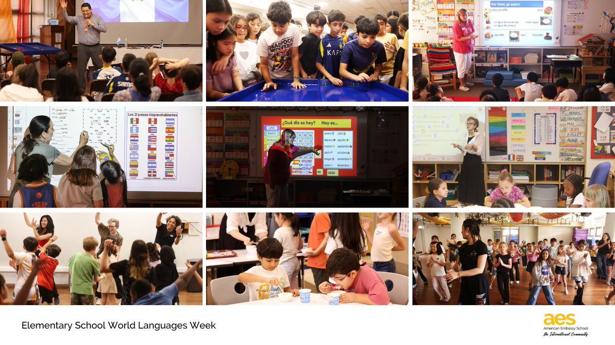 AESDelhi's tweet image. During the Elementary School's World Language Week, French and Spanish students participated in a variety of exciting cultural activities. 🗣🌎
Learn more about our Elementary School program: buff.ly/kRW9a1Q
#AESDelhi #InternationalSchool #WorldLanguagesWeek