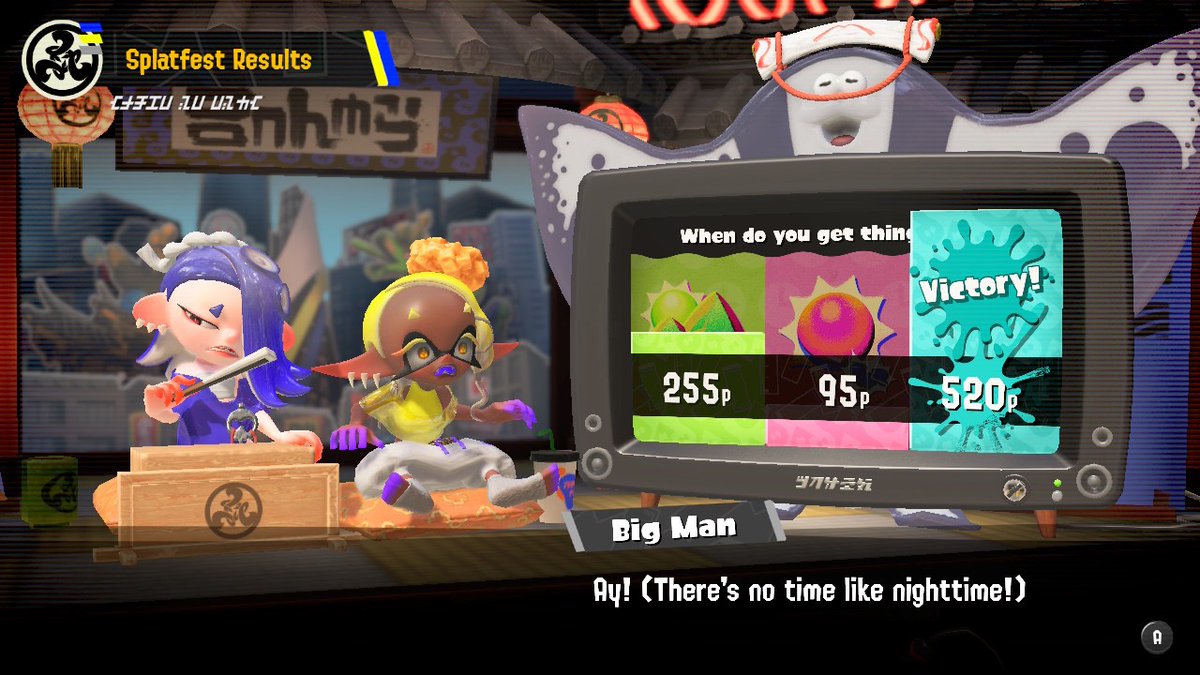 With a 520p win, Team Night is the most productive posse!

Thanks to all our Spring Fest participants, and grab those super sea snails in the plaza!