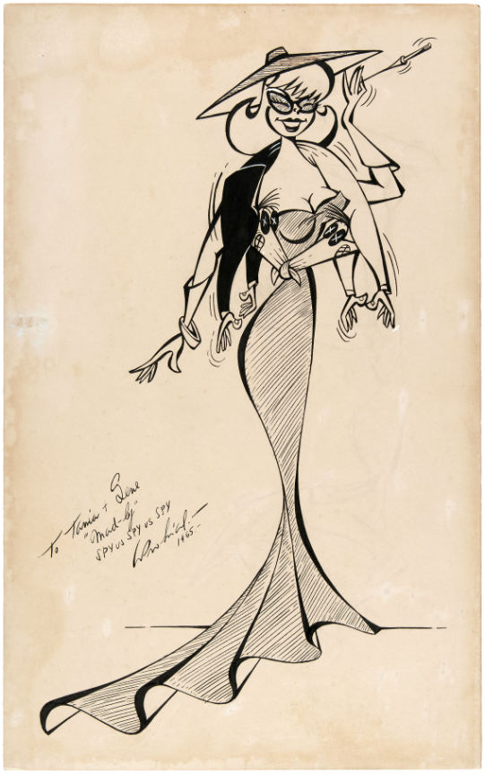 DailySvS's tweet photo. Original Prohías drawings, 1965-1966 https://t.co/IEMhnnoXRE