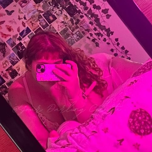 _celestedarling's tweet image. Pretty in pink~💕

20 mins in a room with me, wyd ?🙊 
#BBW #Thick #Curvy