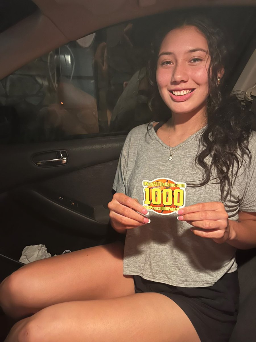 SHOUT OUT to APACHE Junior #OKPreps Holli Jo Harvey in recognition of your hard work and career accomplishments, here's your IWasAtTheGame.com #OKPreps1000PointClub STICKER!

Congrats HOLLI JO!

(sponsored by Rotnei Clarke State Farm Agent) <a href="/rotneiclarkesf/">rotneiclarkestatefarm</a> <a href="/HarveyHollijo/">HolliJo Harvey</a>