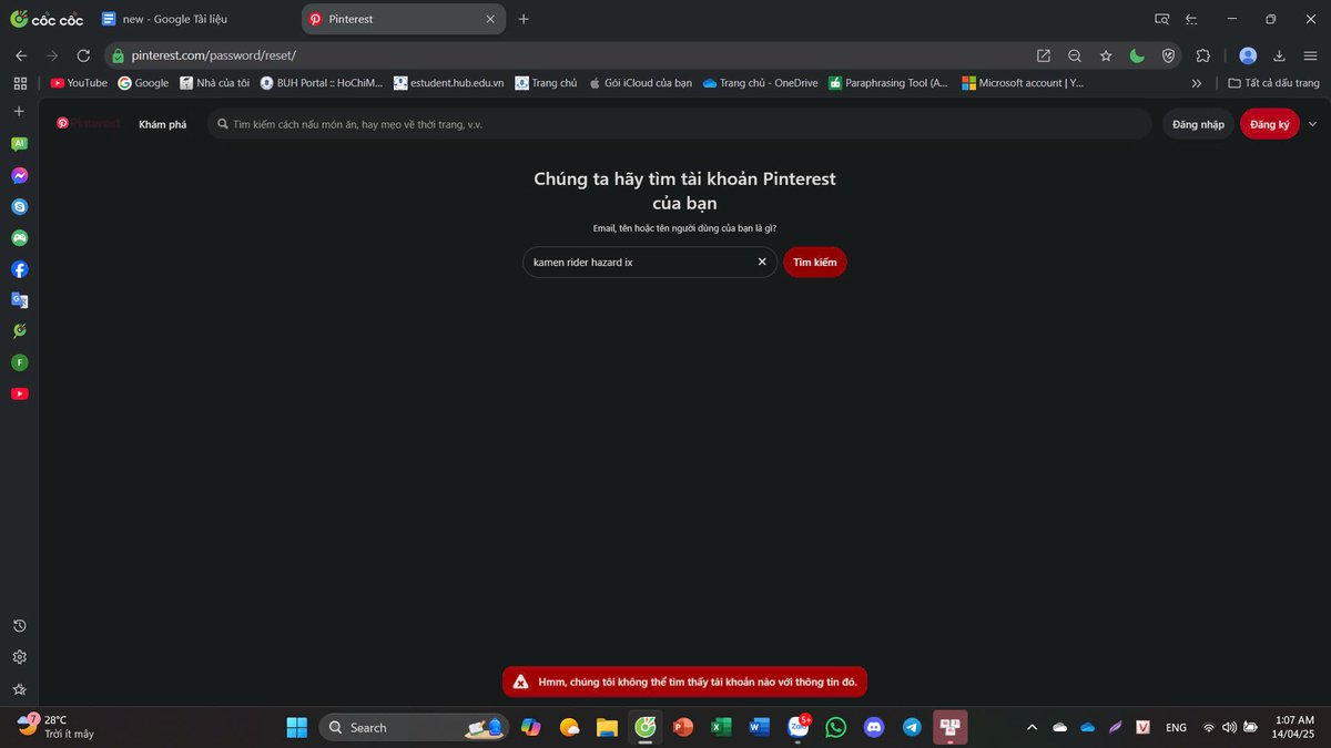 kamen_hazard's tweet photo. @PinterestSupport My account (kamenriderhazard308) was suspended without explanation. This is my 50th appeal. I respectfully ask for a thorough, human review of my case to clarify the issue and restore my account. Thank you for your attention. #PinterestSupport #Appeal https://t.co/3rc9Mu5G2I