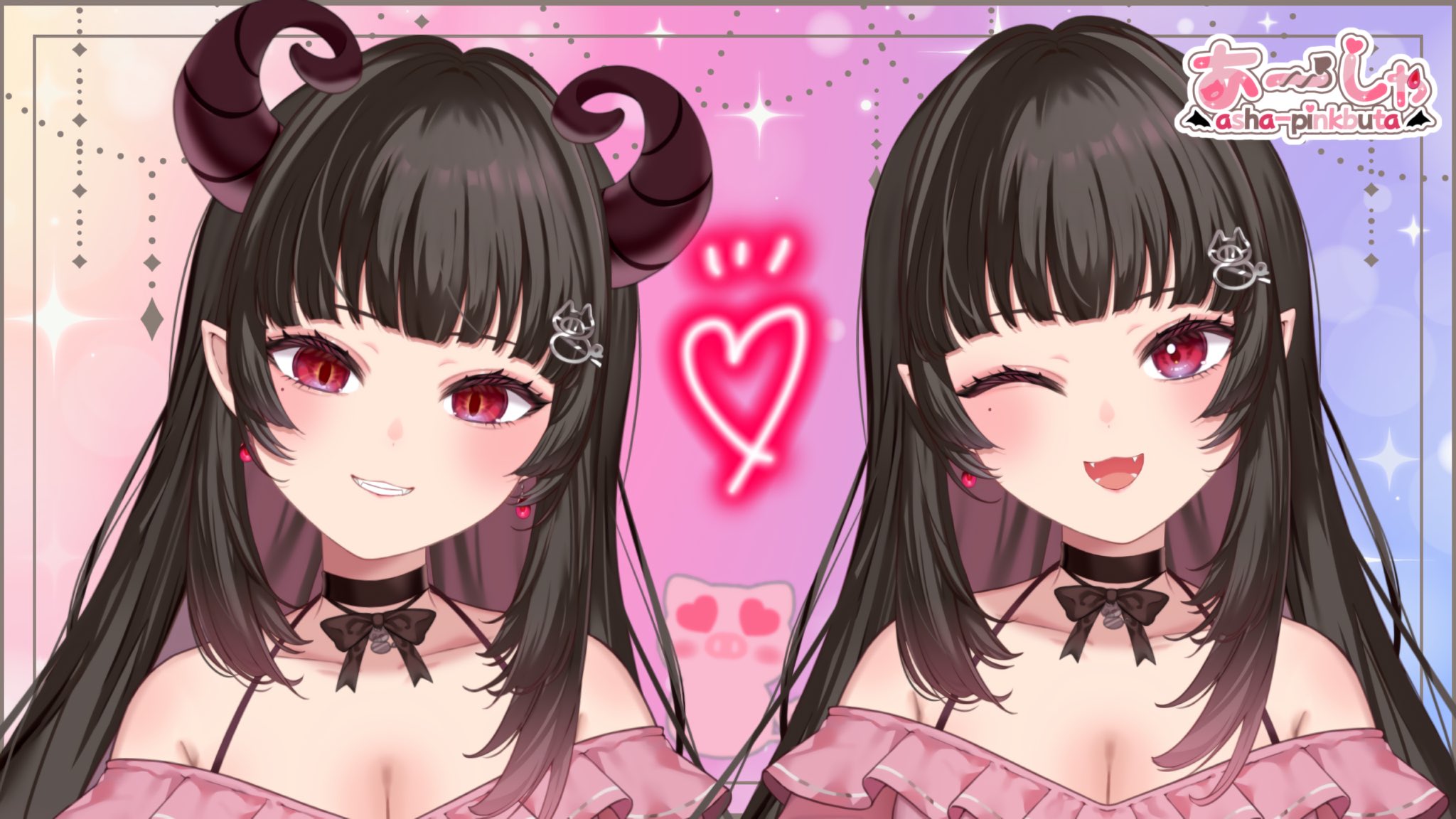あーしゃ🐽😈個人勢 (@k_asha_pinkbuta) / X