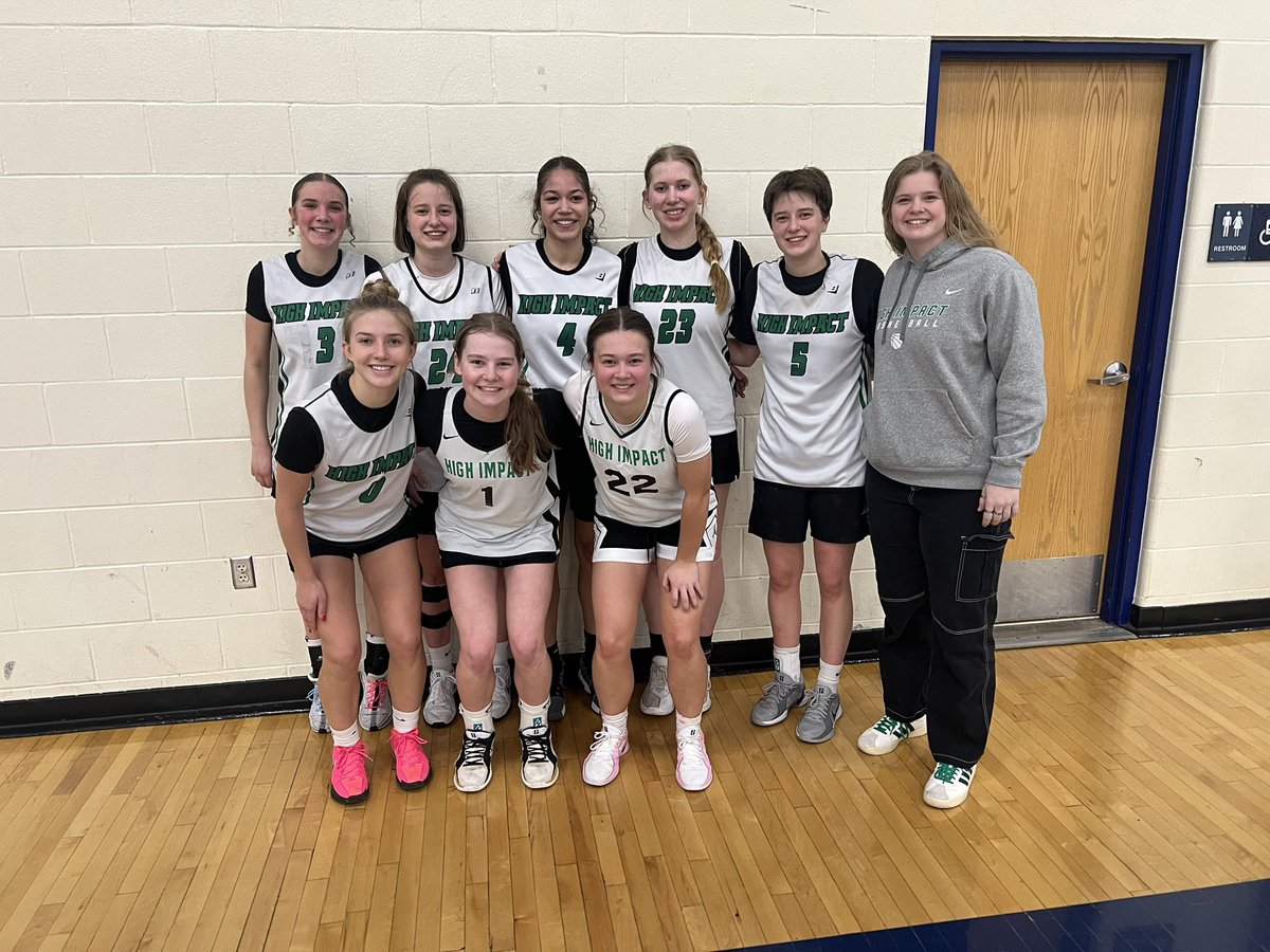 Congratulations to the High Impact 11th grade in winning the 2026 blue division championship of the Midwest Classic Tournament!