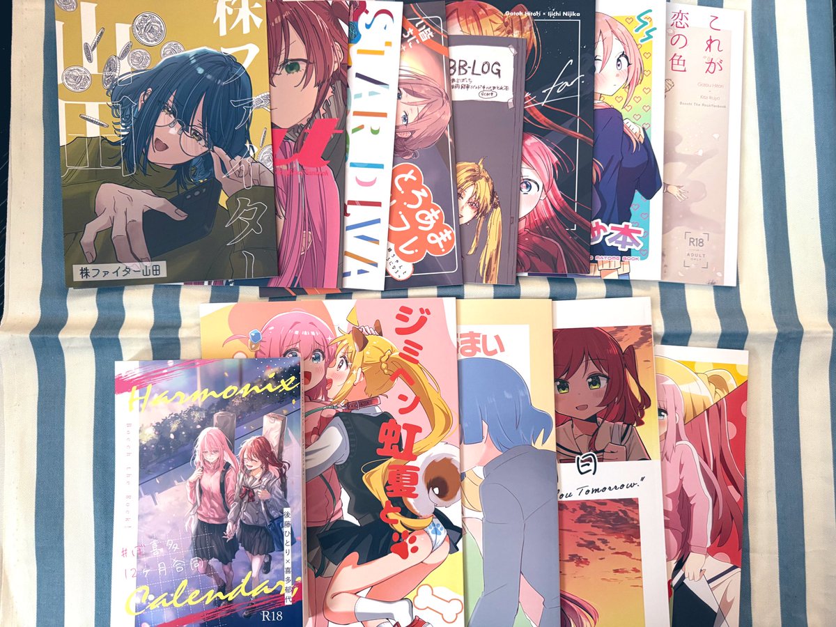 忙しくて遅くなりましたが先週の結ロ、差し入れありがとうございました❗️
&amp;
戦利品ちょっとずつ読んでます🙇🏻 