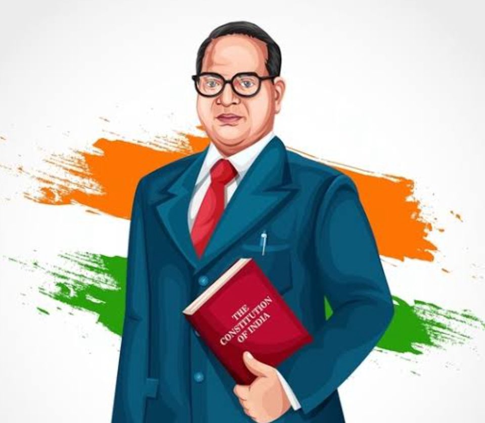 संविधान रचयिता बाबा साहेब की जयंती पर शत शत नमन 💐