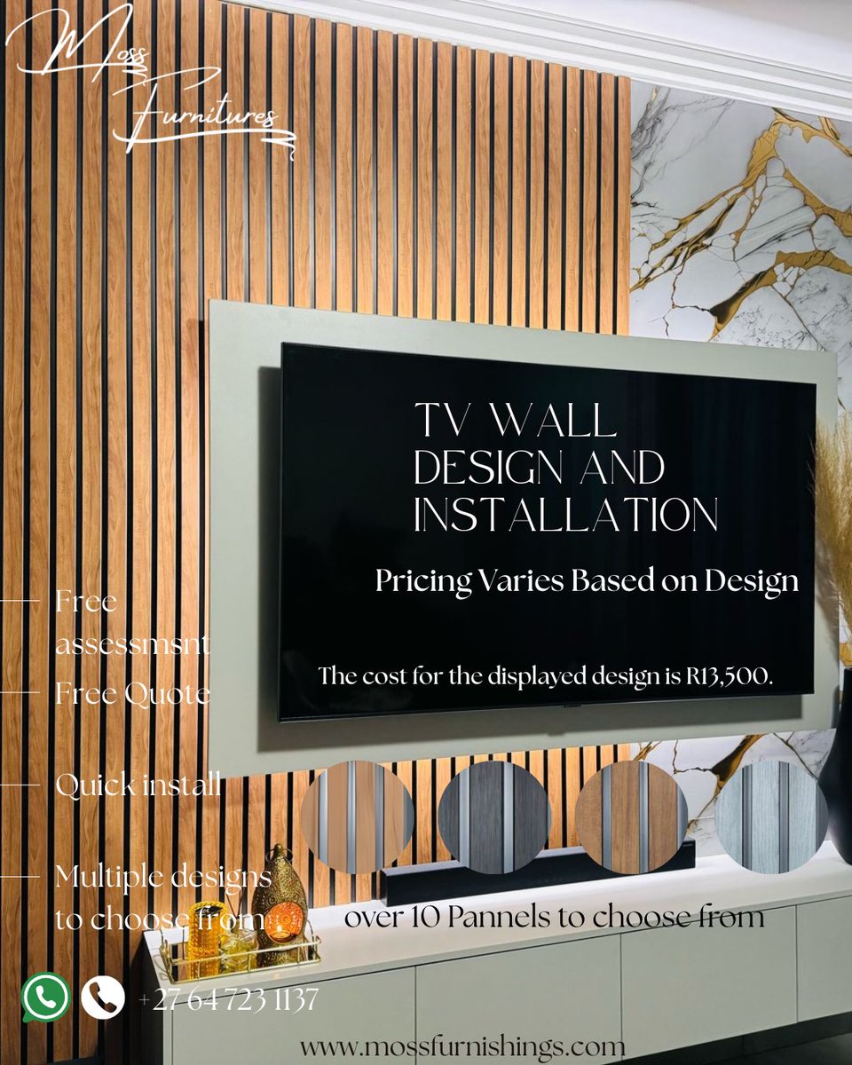 MossFurnishings's tweet photo. Don't miss out on this amazing offer! Get your TV wall unit installed by us. Just give us a call, and we'll be there.
#NedbankCup #NedbankCup2025 #Amakhosi4Life #Chiefs https://t.co/MpnRy5T6Dj