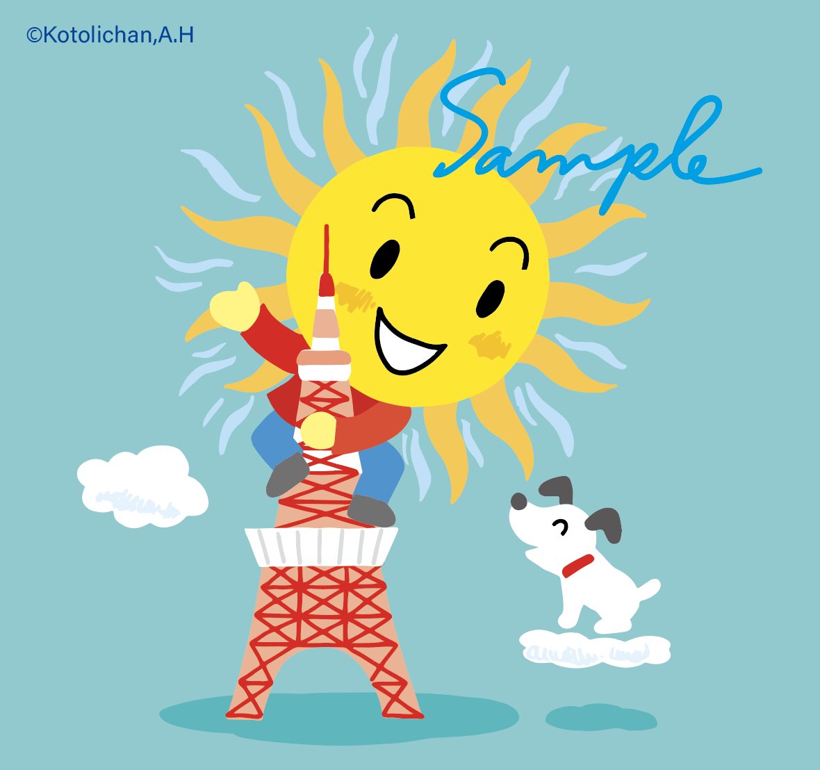 Kotolichan_Eng's tweet image. #Commission 

#イラスト #ゆるキャラ #drawing