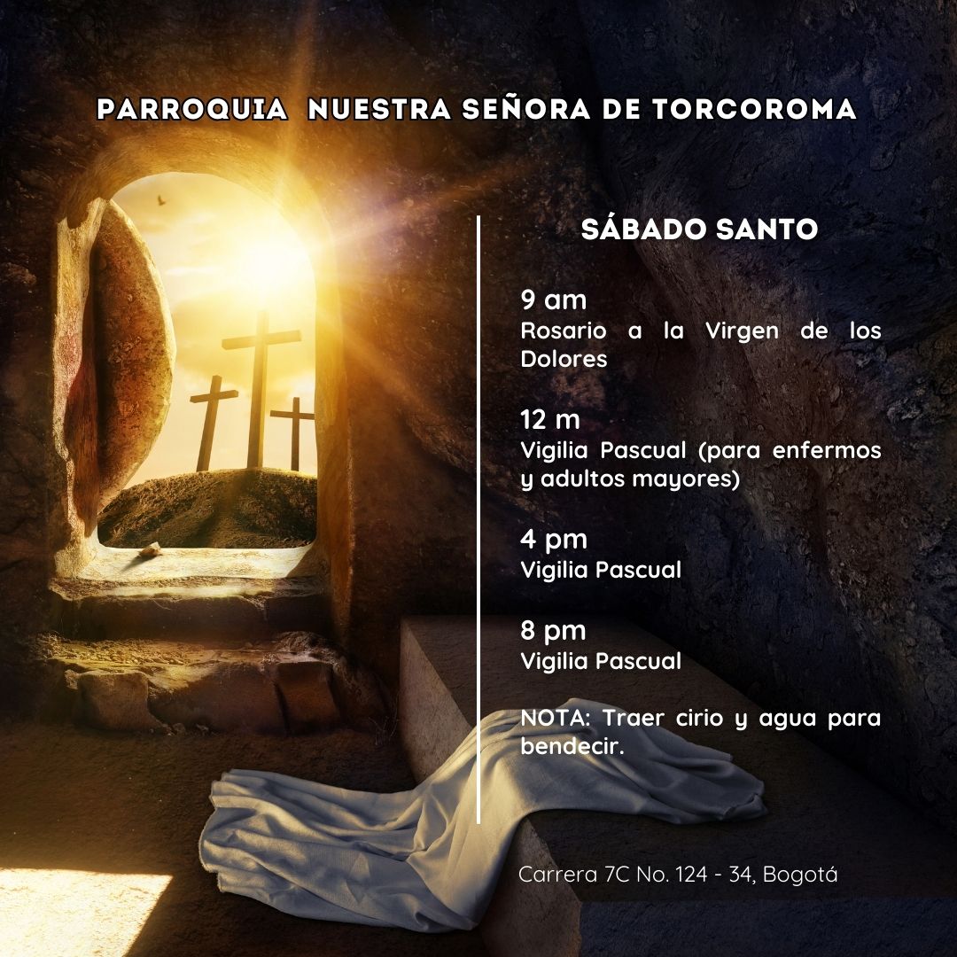 Conoce nuestra programación de la #SemanaSanta2025. Celebremos en comunidad el amor que el Señor tiene por todos nosotros.