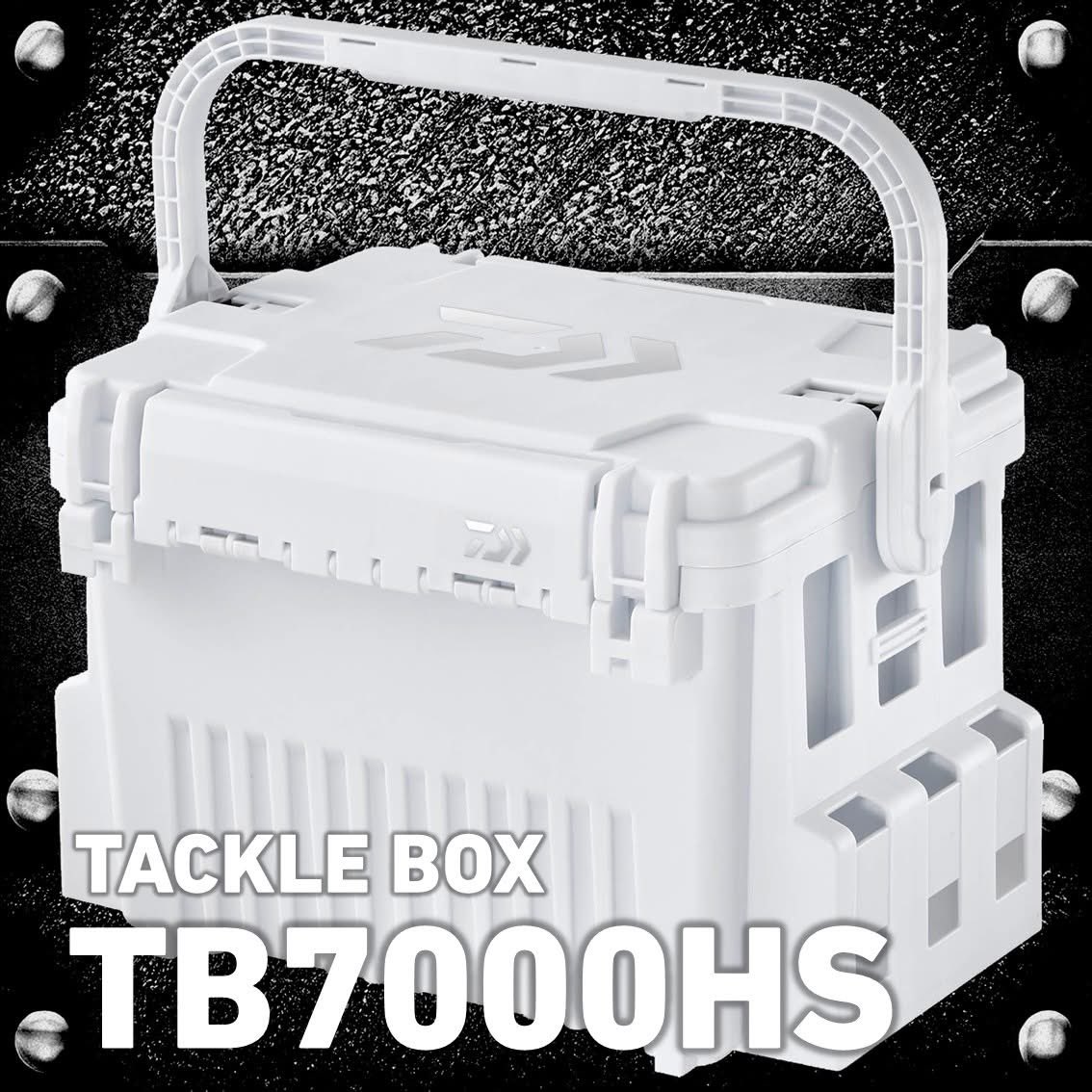 d_sw_shore's tweet photo. NEW 4月発売 新製品
タックルボックス TB7000HS
https://t.co/MfKXVgG845
メーカー希望本体価格（円）9,450

ハンドルストッパー搭載！持ち運び時にバランスが崩れず持ち運びラクラク。
タックルボックスとしての収納性はもちろん、堅牢性を備えた座れるタックルボックス。使い勝手のよい両開きタイプのフタで、開けた時フタが90度で止まる。プライヤーなどの小物をチョイ置き出来るインナートレーを内蔵。本体サイドにはロッドスタンドTBなどに対応した多目的ホルダーを装備しスタイルに合わせて機能を拡張可能。滑り止めシール付き。

#DAIWA #ダイワ #タックルボックス #座れるタックルボックス #便利グッズ