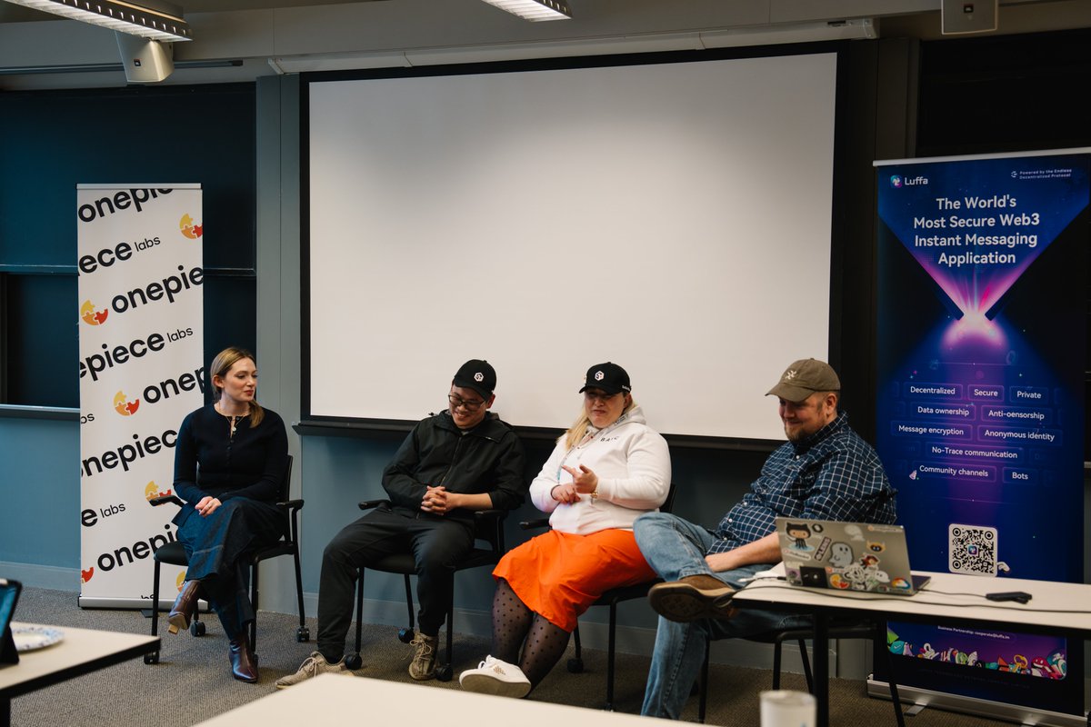 OnePieceLabs's tweet photo. 🔥 Web3 x MIT – Engineering the Future of the Decentralized Web

On Friday, April 11, the Web3 University Tour landed at @MIT — and the energy was next level.
From messaging infra to DePIN to mobile adoption, every convo was sharp, forward-thinking, and action-ready.

Here’s your MIT recap 🧵👇