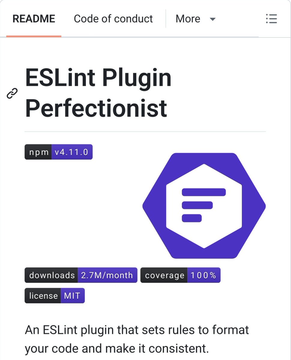 Make your code obsessively clean.
Auto-sort imports, props, enums &amp; more...