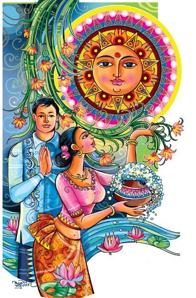 TheWalkerCeylon's tweet photo. ලැබූවාවූ සිංහල හින්දු අලුත් අවුරුද්ද සියලු
සිතුම් පැතුම් ඉටුවන 
සාමය සතුට හදවත් තුළ ඉතිරෙන 
සුභ අලුත් අවුරුද්දක් වේවා! 🌾🌞❤️

Art: https://t.co/R8v8xjDB2A https://t.co/ghnqv5CwdR