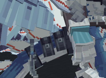 IcefeatherBY's tweet photo. This YSM model was created by HZ
@1952910836k. Impressive work! 
I say it aligns very well with the reference sheet hehe. The original design idea is the anthro form of my dragon comet. https://t.co/d8oYduGL9V