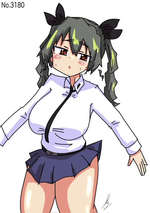 [暑いねアンチョビ]#1日1ドゥーチェ 