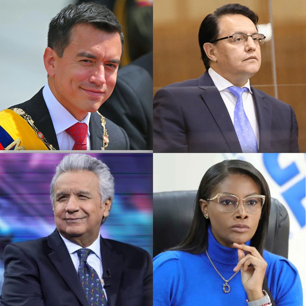 GRACIAS a estas personas y a millones más, el Ecuador tiene 🙌🏻LIBERTAD🙌🏻

NO AL SOCIALISMO BOLIVARIANO
Juntos TENEMOS QUE SACAR AL ECUADOR ADELANTE