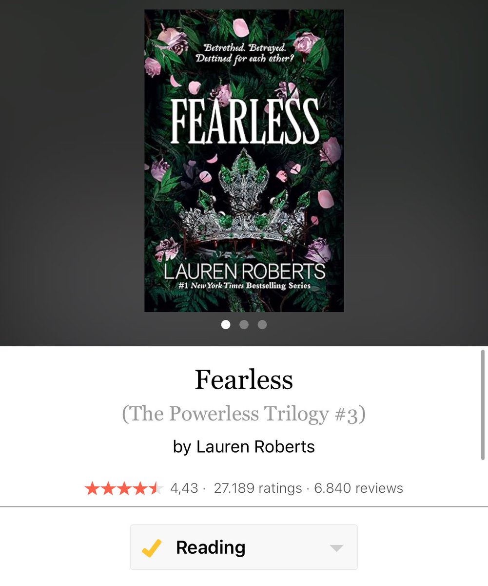 cr: fearless by lauren roberts