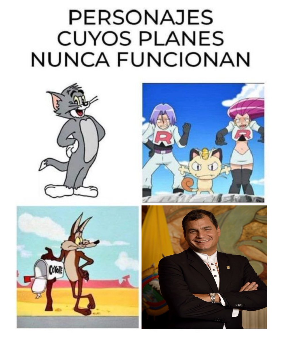NoVive_Socialis's tweet photo. Pobre Correa https://t.co/gWXaSLE3HK