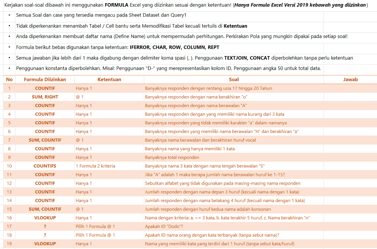 TanyaJawabExcel's tweet image. Silahkan untuk excercisenya ada banyakk
Exercise Excel
bit.ly/Basic_Expert_W…
Kunci jawab
drive.google.com/drive/folders/…
Excel Game dan Exercise (expert)
drive.google.com/drive/folders/…
Template
drive.google.com/drive/folders/…