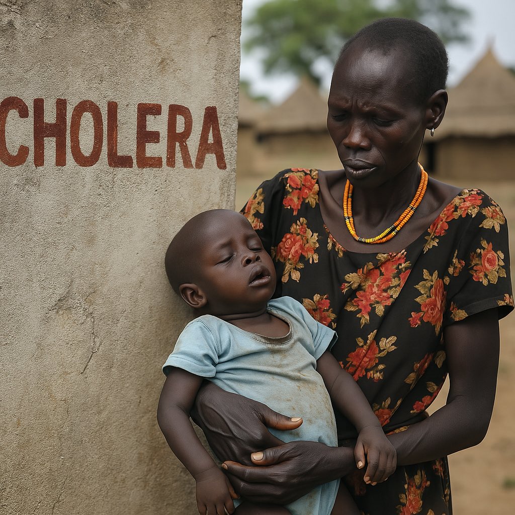 South Sudan is battling a deadly cholera outbreak (46,000+ cases, 871 deaths) amid funding cuts and collapsing health services. 

7.7M face critical food insecurity. A deepening humanitarian crisis. - AP NEWS

#SouthSudan #Cholera #FoodCrisis #HumanitarianCrisis