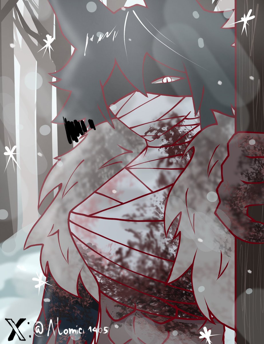 Nameless werewolf. (Redraw of my old art) #KATIEVERSE