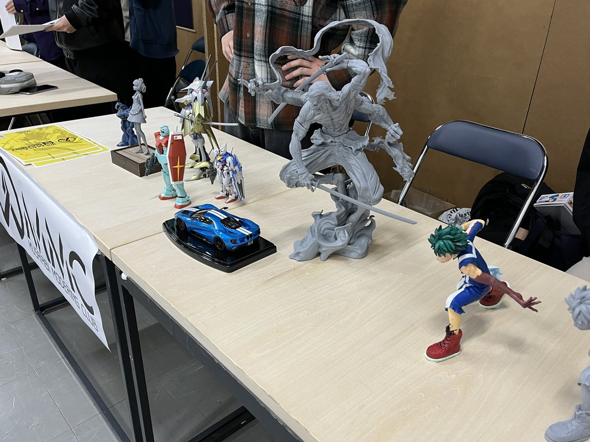 musanipper's tweet photo. 9号館地下1階の大新歓にて、ムサビ模型同好会の作品を展示しています！ぜひいらしてください！ https://t.co/omvxvxZ5aN