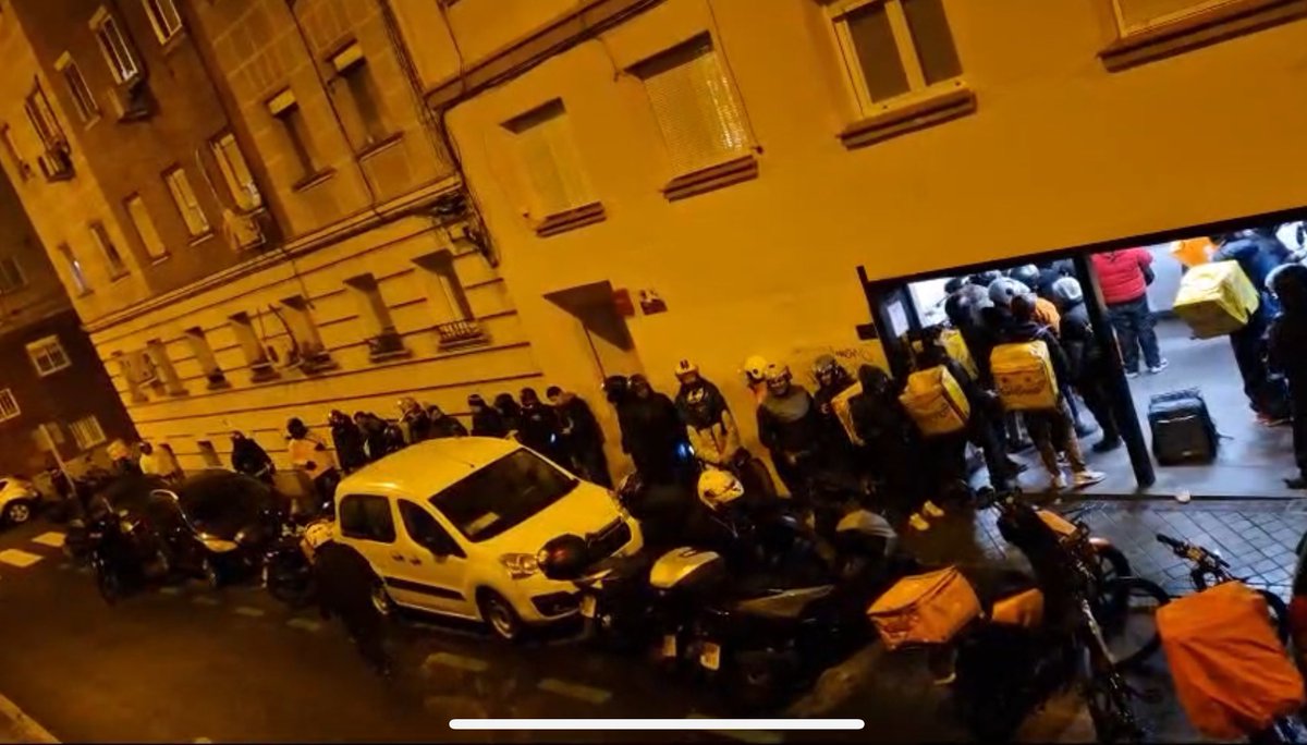 Afectados por cocinas fantasma. Plataforma Madrid tweet media