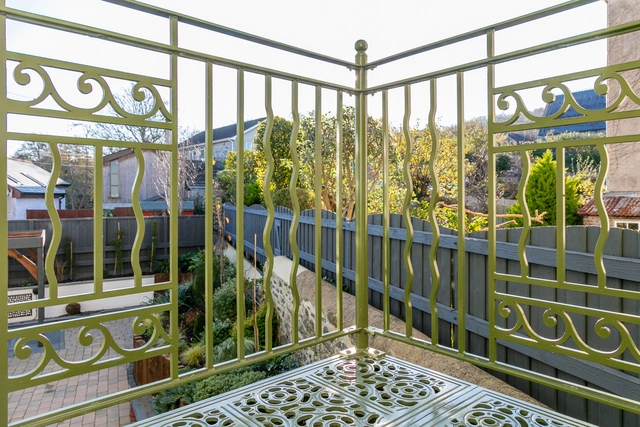 We manufactured the Victorian #railing, #staircase, and #balcony at Glenara from cast aluminium which is far lighter than cast iron alternatives. It also features a unique wave-like panel #design which was based on sketches from Billy. Read more: zurl.co/6OYyA #Railings
