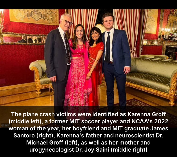 ure_too_close's tweet image. UPDATE: #TrumpPlaneCrash 
16 - The pilot reported a missed approach and requested another approach. A low altitude alert rang through upon the second attempt.
- 6 dead: 4 pictured, 2 (inc pilot unidentified 
#Copake #NY #GroffFamily #JamesSantoro