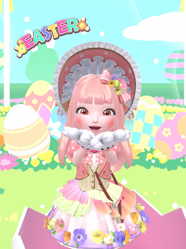 ピックアップ仕事してくれてはぴ🥚🐰