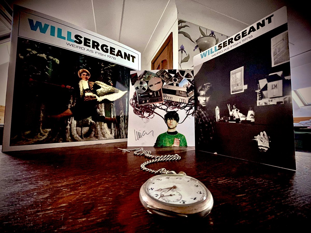 Will_Fuzz's tweet image. Time to nab the last remaining copies of my Weird as Fish 1978 green vinyl reissue!
Comes with an explanatory info card & autographed collage print.
Only a few of the 500 pressed on kelp green vinyl copies left @aviatormusicuk — once they’re gone, there're gone that’s it. No…