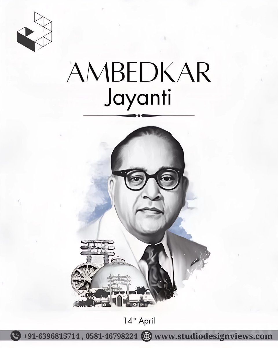 ViewsStudio's tweet image. Empowerment begins with education—Happy Ambedkar Jayanti!
#constitution #jaihind #ambedkar #indian