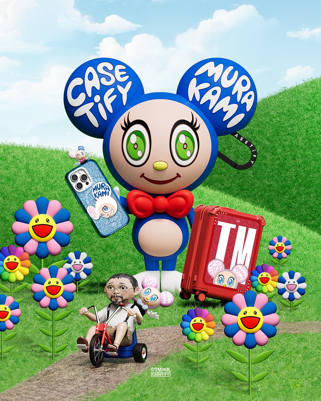 ケースティファイから村上隆とコラボした「TAKASHI MURAKAMI x