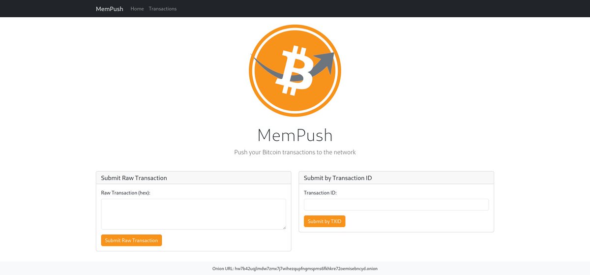 mempush.com try to push transactions in mempool (if no more present) every 6 hours.