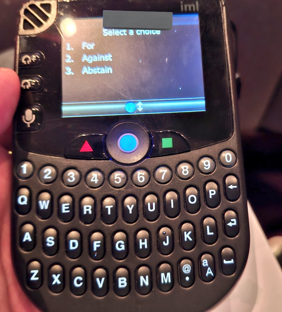 #NEU2025 this is what happened to all the old blackberrys