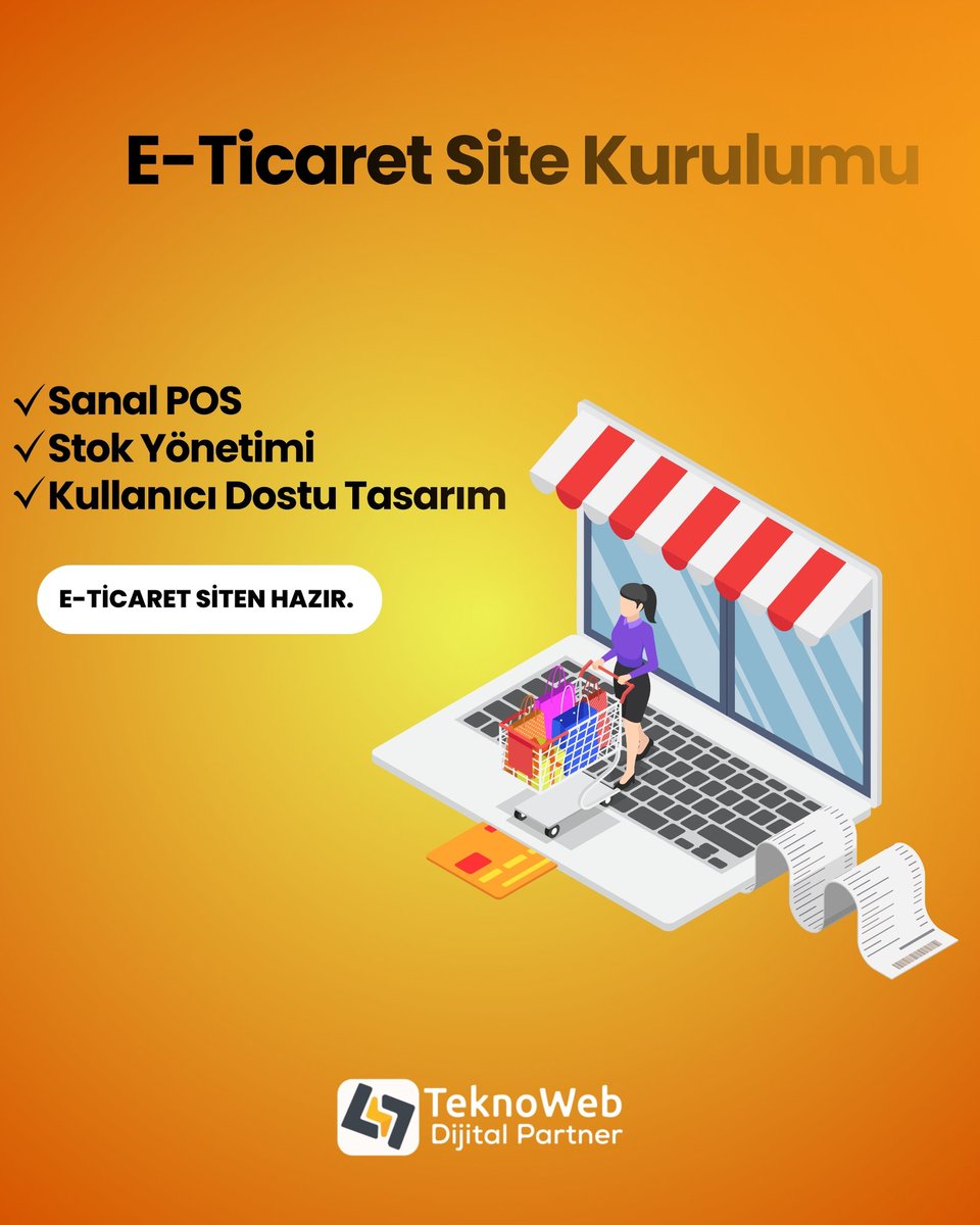 OnurDevOps's tweet image. 💻 E-Ticaret Siten Hazır!

Sen ürünlerine odaklan, biz senin için e-ticaret siteni hazırlayalım!

✅ Sanal POS Entegrasyonu
✅ Stok Yönetimi
✅ Mobil Uyumlu ve Kullanıcı Dostu Tasarım

Hemen bizimle iletişime geç ➡️ teknoweb.net