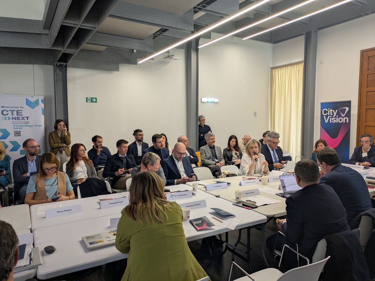 Venerdì 11 aprile abbiamo partecipato a #CityVision Torino a #CTENext. <a href="/donatellamosso/">Donatella Mosso</a> ha portato il punto di vista di FPI sulla #sicurezza urbana: dal territorio al digitale, passando per la dimensione di genere. Grazie ai partecipanti del tavolo “#Città #sicure e #resilienti”.