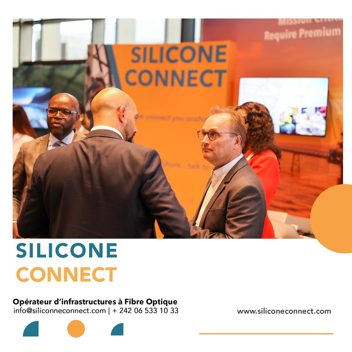 Nous concevons et opérons des réseaux fibre de pointe, moteurs de l'économie numérique et piliers des infrastructures de demain.  

 #ChezMoiAuCongo #WeAreSiliconeConnect #FibreNationale #FibreB2B
