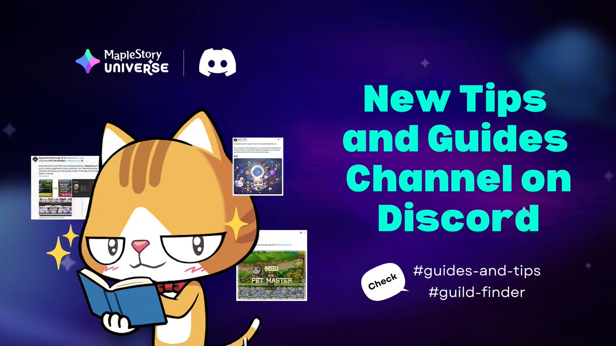 Jump in and explore these two new channels to get started! 🔽

#guides-and-tips — Share your how-tos, strategies, and helpful insights.
#guild-finder — Find and join guilds that match your playstyle.